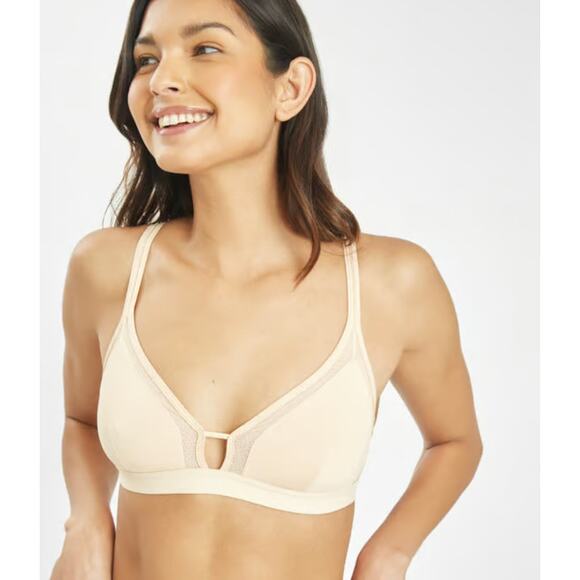 Lively nude pink mesh bralettte - Picture 1 of 3